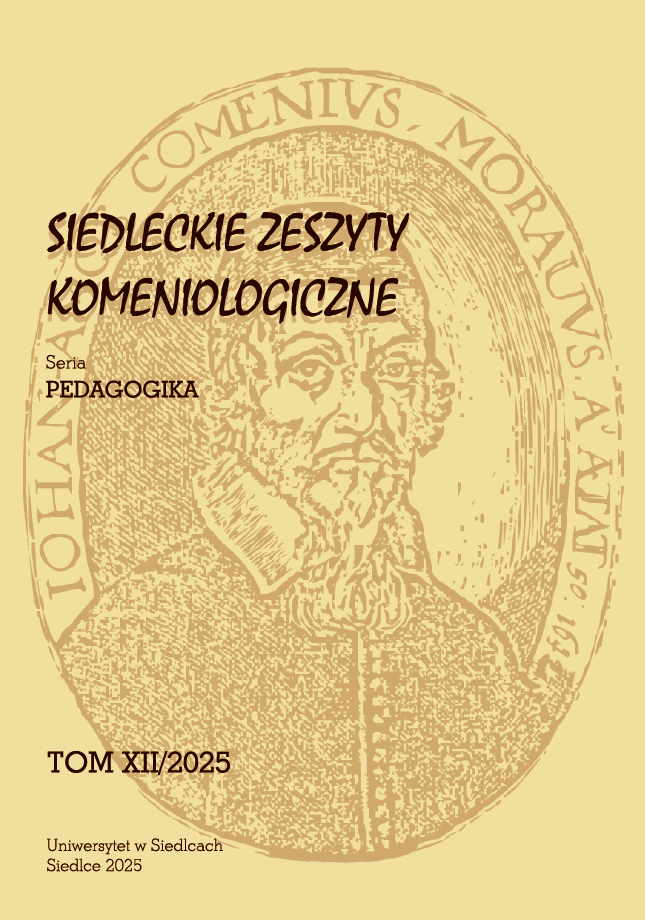 					Pokaż Tom 12 Nr 12 (2025): Siedleckie Zeszyty Komeniologiczne seria: pedagogika
				