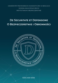					View Vol. 11 No. 2 (2025): De Securitate et Defensione. O Bezpieczeństwie i Obronności
				