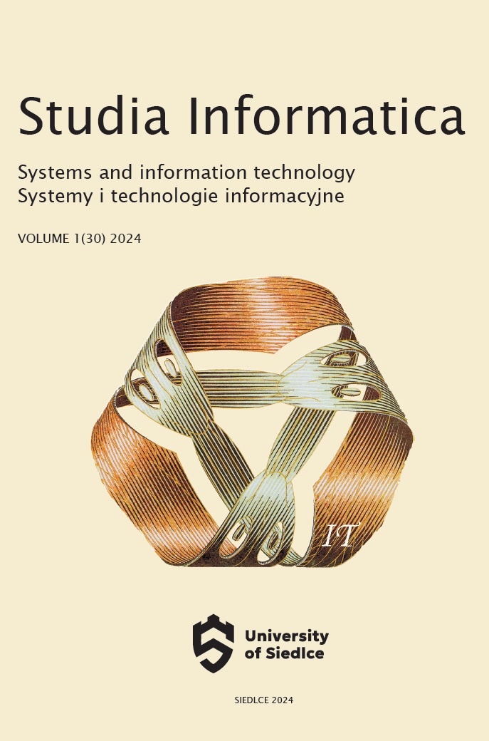 					View Vol. 30 No. 1 (2024): Studia Informatica. Systems and Information Technology
				